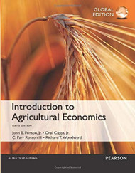 Intro To Agricultural Economics Globl Ed