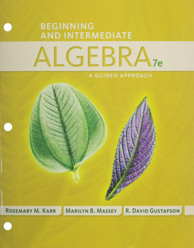 Beginning and Intermediate Algebra