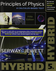 Principles of Physics: A Calculus-Based Text Hybrid
