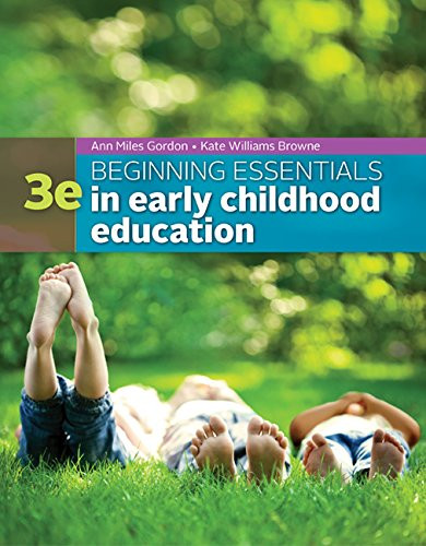 Beginning Essentials in Early Childhood Education 3rd + MindTap