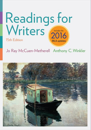 Readings for Writers 2016 MLA Update