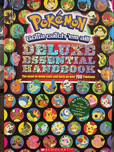 Pokemon Deluxe Essential Handbook B&N exclusive edition with Vinyl