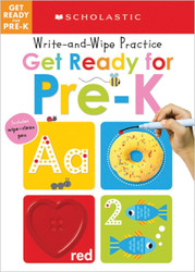 Get Ready for Pre-K Write and Wipe Practice: Scholastic Early Learners