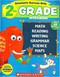 NEW 2018 Edition Scholastic - 2nd Grade Workbook with Motivational