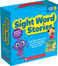 Sight Word Stories: Guided Reading Level B: Fun Books That Teach 25