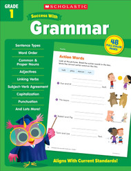Scholastic Success with Grammar Grade 1 Workbook
