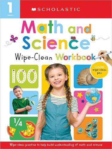 First Grade Math/Science Wipe Clean Workbook: Scholastic Early