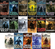The Dresden Files by Jim Butcher Complete Series Set