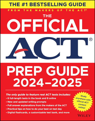 The Official ACT Prep Guide 2024-2025: Book
