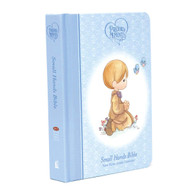 NKJV Precious Moments Holy Bible Hardcover Blue