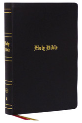 Holy Bible Super Giant Print Black Genuine Leather King James Version