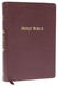 KJV Study Bible Large Print Bonded Leather Burgundy Thumb Indexed Red