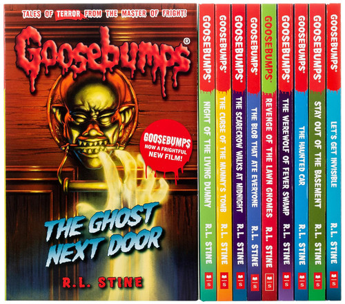 Goosebumps Series 10 Books Collection Set