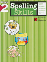 Spelling Skills: Grade 2 (Flash Kids Harcourt Family Learning)