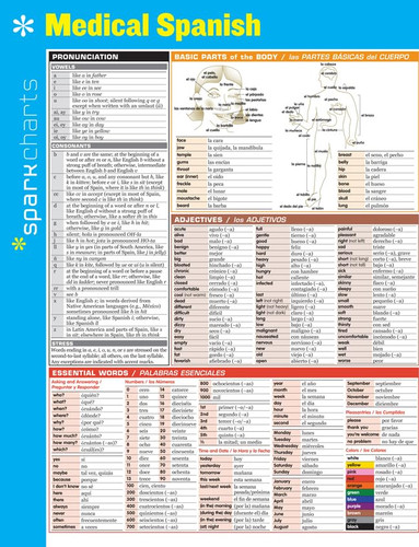 Medical Spanish SparkCharts (Volume 40)