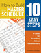 How to Build the Master Schedule in 10 Easy Steps: A Guide for