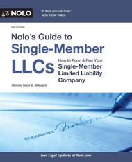 Nolo's Guide to Single-Member LLCs: How to Form & Run Your