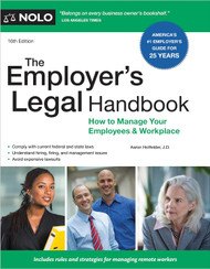 Employer's Legal Handbook The