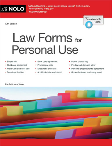 Law Forms for Personal Use (101 Law Forms for Personal Use)