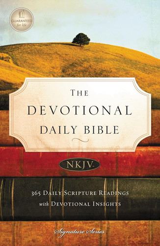The Devotional Daily Bible: New King James Version (Signature)