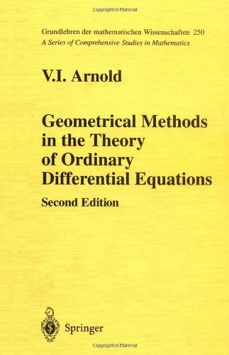 Geometrical Methods In The Theory Of Ordinary Differential Equations