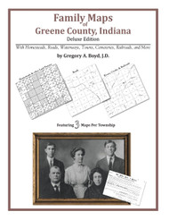 Family Maps of Greene County Indiana