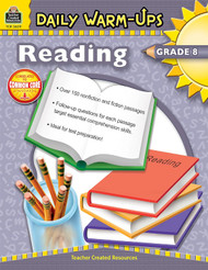 Daily Warm-Ups: Reading Grade 8: Reading Grade 8