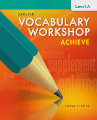 Vocabulary Workshop Achieve Level A