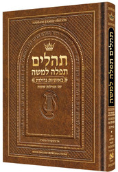 Hebrew Only Large Type Tehillim with English Introductions