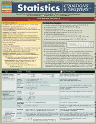 Statistics Equations & Answers