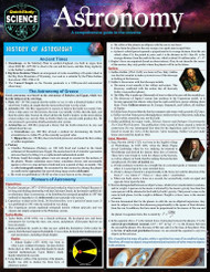 Astronomy: Quickstudy Laminated Reference Guide to Space Our Solar