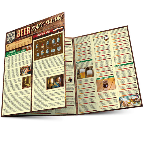 Beer - Craft & Culture: Quickstudy Laminated Reference Guide to