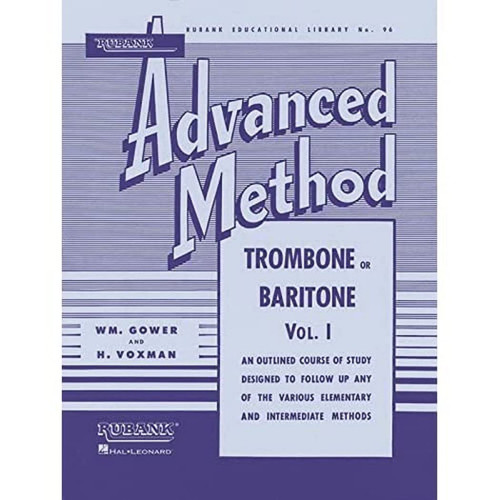 Rubank Advanced Method - Trombone or Baritone Vol. 1