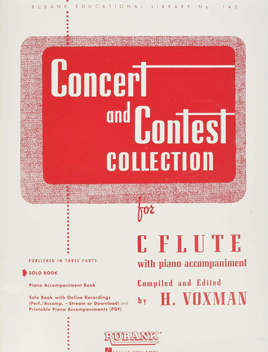 Concert And Contest Collections C Flute Solo Part Only