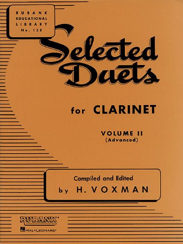 Selected Duets for Clarinet: Volume 2 - Advanced