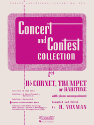 Concert and Contest Collection: Piano Accompaniment - Bb Cornet