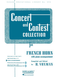 Concert and Contest Collection for French Horn: Piano Accompaniment