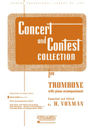 Concert and Contest Collection for Trombone: Solo Book Only