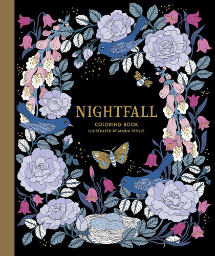 Nightfall Coloring Book: Originally Published in Sweden as