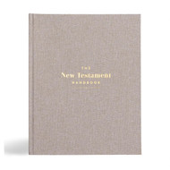 New Testament Handbook Stone Cloth Over Board Full-color Design