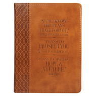 Christian Art Gifts Classic Handy-sized Journal Hope & a Future Jer. 29