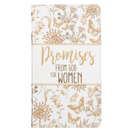 Promises from God for Women White Faux Leather Ribbon Marker