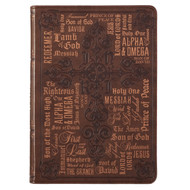 Christian Art Gifts Classic Journal Names of Jesus John 1