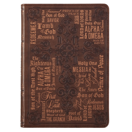 Christian Art Gifts Classic Journal Names of Jesus John 1