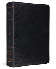 Leather Bound ESV Study Study Bible w/ Thousands of Study Notes