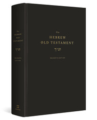The Hebrew Old Testament Reader's Edition (Hardcover)