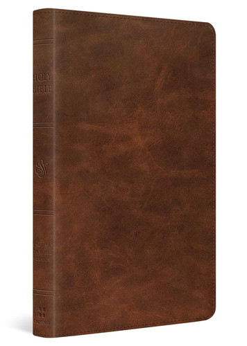 ESV Thinline Bible (Full Grain Leather Deep Brown)