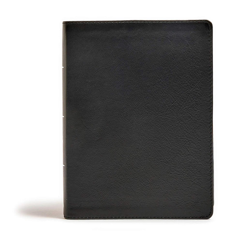 CSB Tony Evans Study Bible Black Genuine Leather Black Letter Study