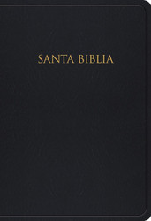 Santa Biblia: Reina-valera 1960 para regalos y pemios negro imitacion