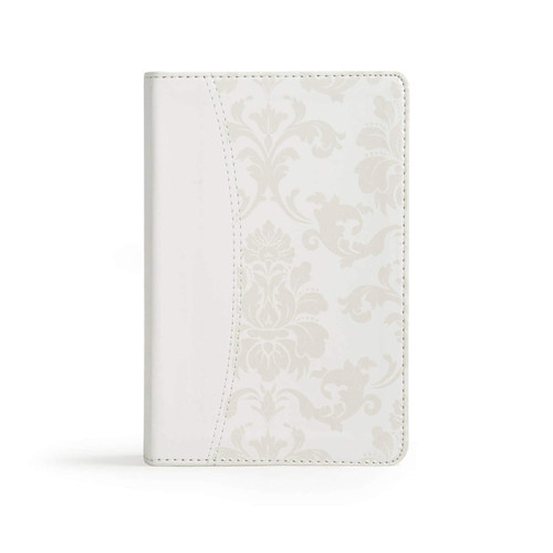 Bride's Bible White LeatherTouch Red Letter Presentation Page Elagent
